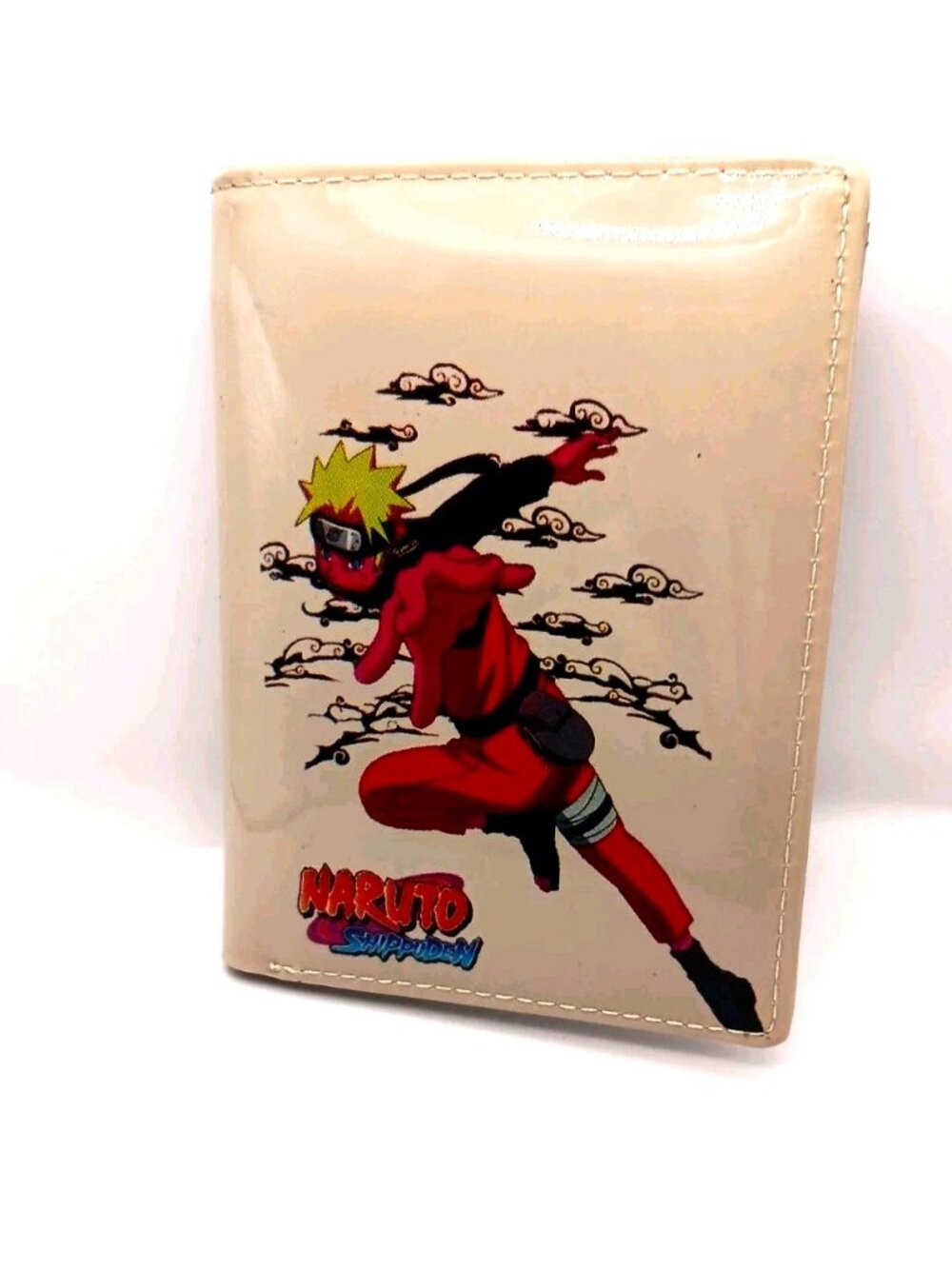 Naruto -Shippuden Bi Fold Faux Patent Leather Wallet -Unisex